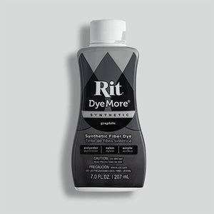 Rit DyeMore for Synthetics - Graphite - Knappnålen