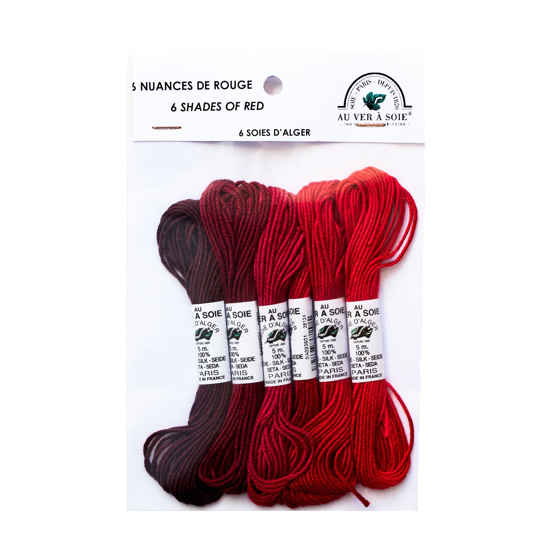Soie d'Alger Thread Set Red