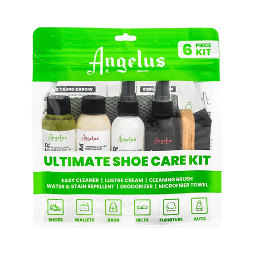 Skovårdskit Angelus Ultimate Shoe Care Kit - Knappnålen