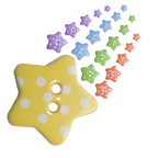 Star-shaped button
