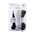 Soie d'Alger Thread Set Greyscale