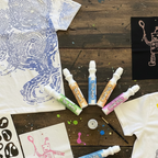 Tee Juice Textile Pens 4-pack