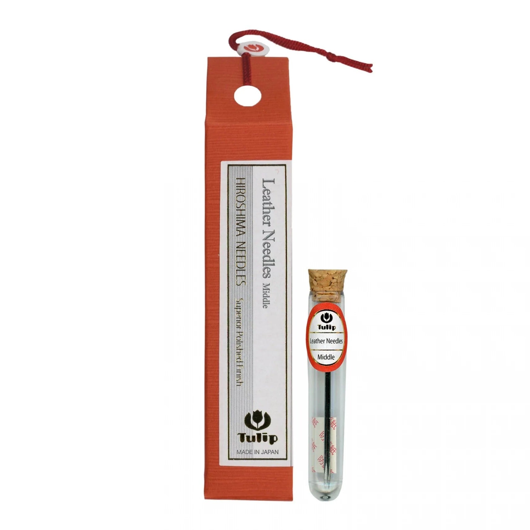 Leather needles Medium 2-pack