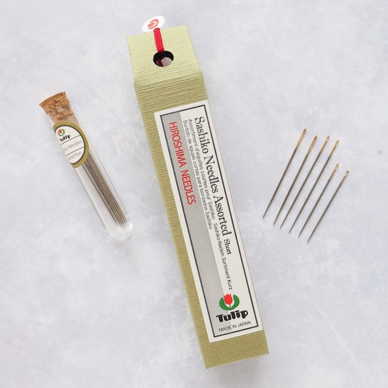 Sashiko needles Short 6-pack