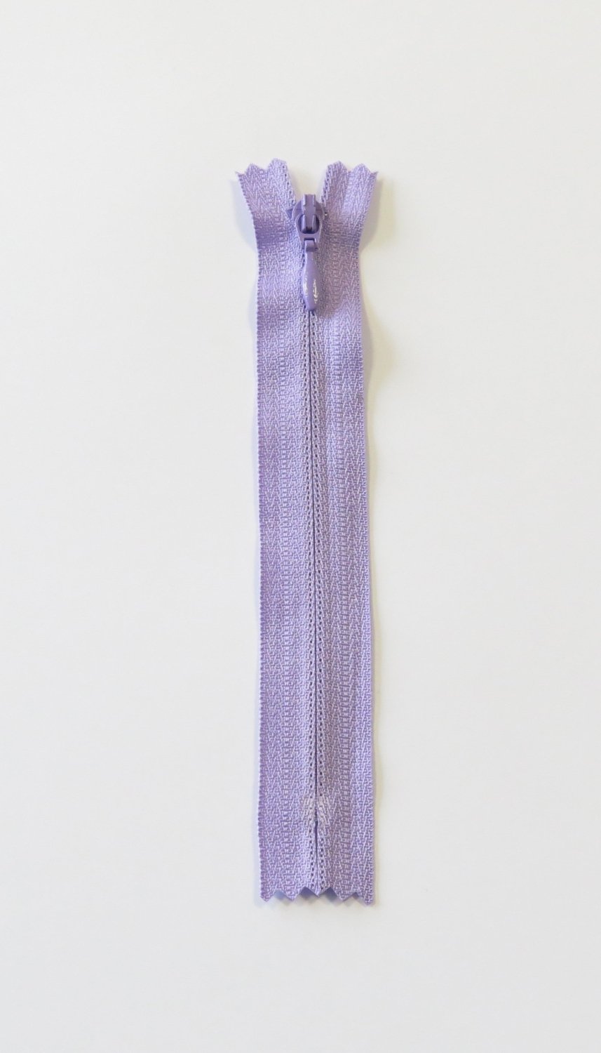 YKK Dolt blixtlås 4mm Ej delbart - 60cm - Knappnålen